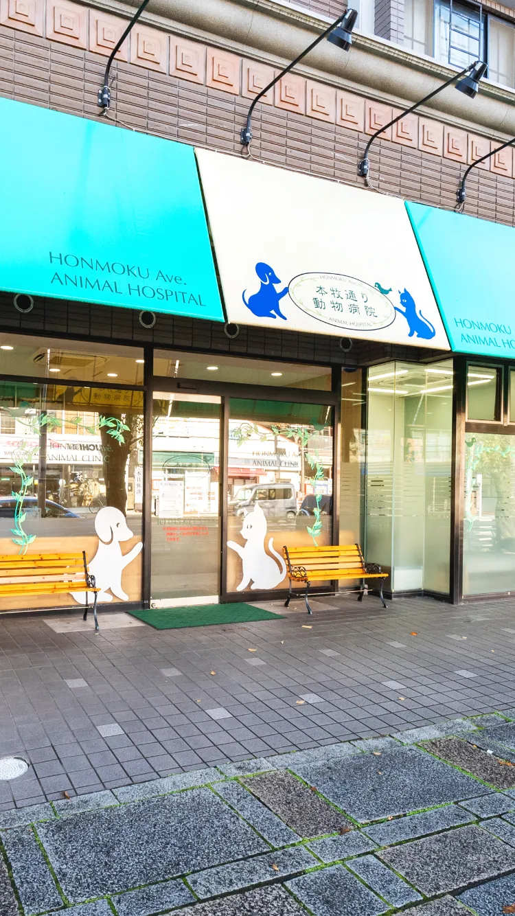 本牧通り動物病院の外観